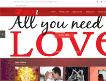 Tablet Screenshot of love-z.com